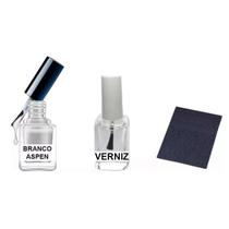 Tinta Retoque Tira Risco Carro Nissan Branco - Aspen Tinta Retoque Tira Risco Carro Nissan Branco - Aspen