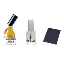 Tinta Retoque Tira Risco Carro Volkswagen - Amarelo Imola Tinta Retoque Tira Risco Carro Volkswagen - Amarelo Imola