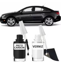 Tinta Retoquetira Risco Preto Carbon Flash Gm