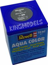 Tinta Revell - Aqua Color - Cod 36166 Olive Grey 18ml