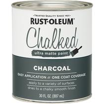 Tinta Rust-Oleum Chalked Charcoal Ultra Matte 887 ml