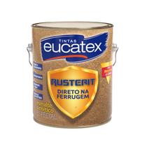 Tinta Rusterit Eucatex P/ Ferros e Metais Brilhante 3L - Várias Cores Tinta Rusterit Eucatex P/ Ferros e Metais Brilhante 3L - Várias Cores