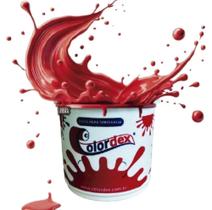 Tinta serigráfica vermelho vivo para tecido mix hidrocolor 1kg colordex silkscreen