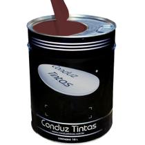 Tinta sinalização Ecológica - CONDUZ TINTAS - TERRACOTA - Balde 18 L.