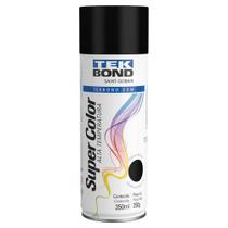 Tinta Spray 350ml Alta Temperatura Preto Fosco 23371006900 TEKBOND Tinta Spray 350ml Alta Temperatura Preto Fosco 23371006900 TEKBOND