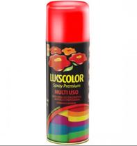 Tinta spray 360ml vermelho brilhante lukscolor