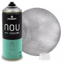 Tinta spray 400 ml nou colors cinza cromo 70048