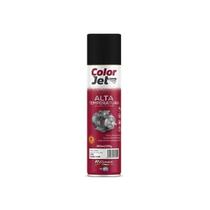 Tinta Spray 400ml Color Jet Preto Fosco Alta Temperatura Tinta Spray 400ml Color Jet Preto Fosco Alta Temperatura