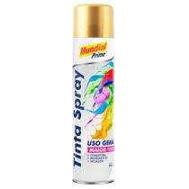 Tinta Spray 400ml Metálica Ouro Mundial Prime