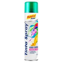 Tinta Spray 400ml Metálica Verde Mundial Prime