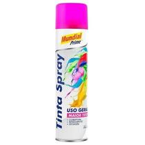 Tinta spray 400ml mundial prime luminosa pink