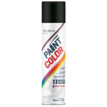 Tinta Spray 400ml Uso Geral Preto Brilhante - 510150 - PAINTCOLOR