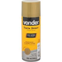 Tinta Spray Acrílica Dourado 350ML/250G Vonder