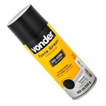 Tinta Spray Acrílica Preto Fosco 350ML/250G Vonder Tinta Spray Acrílica Preto Fosco 350ML/250G Vonder