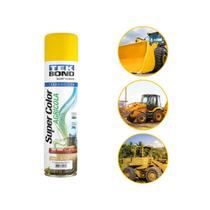 Tinta Spray Aerossol Amarelo Agrícola 400ml 240g TekBond