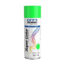 Tinta Spray Aerossol Verde Fluorescente 350ml 250g TekBond