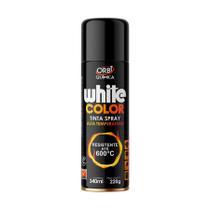 Tinta Spray Alta Temperatura 340ml Orbi Preto Resistência