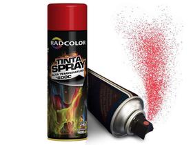Tinta Spray Alta Temperatura Fornos e Motores 400ml - Radcolor