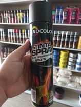 Tinta Spray Alta Temperatura preto Automotivo 600ºC