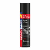 Tinta Spray Alta Temperatura Preto Fosco 350 ml Chemicolor Tinta Spray Alta Temperatura Preto Fosco 350 ml Chemicolor