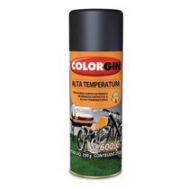 Tinta Spray Alta Temperatura Preto Fosco COLORGIN