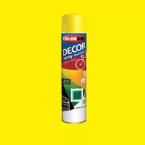 Tinta Spray Amarela 360 ML - 250 GR Brilhante - DECOR COLORGIN Tinta Spray Amarela 360 ML - 250 GR Brilhante - DECOR COLORGIN