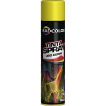 Tinta Spray Amarelo Uso Geral Radcolor 400ml RC2110 Tinta Spray Amarelo Uso Geral Radcolor 400ml RC2110