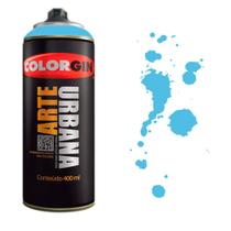 Tinta Spray Arte Urbana Colorgin 400ml 965 Azul Celeste