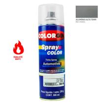 Tinta Spray Automotiva Alumínio ALTA TEMPERATURA 300ml - COLORGIN