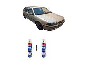 Tinta Spray Automotiva Bege Jupiter VW 300ml + Spray Verniz 300ml