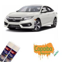 Tinta Spray Automotiva (BRANCO) NA COR DO SEU CARRO 300ml Feita na máquina - COLORGIN