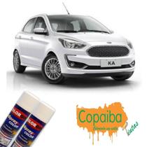Tinta Spray Automotiva (BRANCO) NA COR DO SEU CARRO 300ml Feita na máquina - COLORGIN