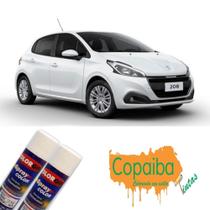 Tinta Spray Automotiva (BRANCO) NA COR DO SEU CARRO 300ml Feita na máquina - COLORGIN
