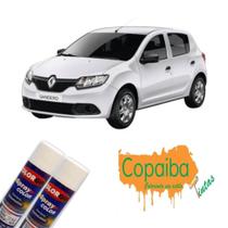 Tinta Spray Automotiva (BRANCO) NA COR DO SEU CARRO 300ml Feita na máquina - COLORGIN