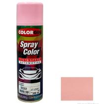 Tinta Spray Automotiva Colorgin Rosa Mary Brilhante 300ml