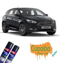 Tinta Spray Automotiva (PRETO LISO) NA COR DO SEU CARRO 300ml Feita na máquina - COLORGIN