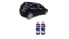 Tinta Spray Automotiva Preto Nothura GM 300ml + Spray Verniz 300ml