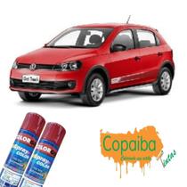 Tinta Spray Automotiva (VERMELHO LISO) NA COR DO SEU CARRO 300ml Feita na máquina - COLORGIN