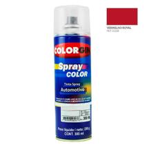 Tinta Spray Automotiva VERMELHO ROYAL 300ml - COLORGIN