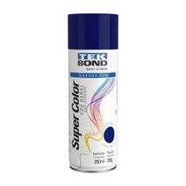 Tinta Spray Azul Escuro Uso Geral 350ML Super Color Tekbond Tinta Spray Azul Escuro Uso Geral 350ML Super Color Tekbond