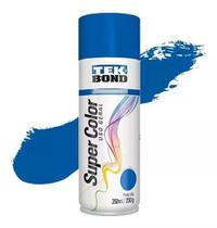 Tinta Spray Azul Tekbond Uso Geral Super Color 350ml