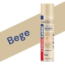 Tinta Spray Bege 400ml Uso Geral Chemicolor Edition Casa Escritório Artesanato