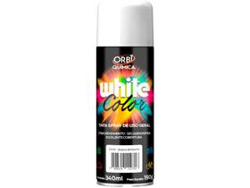 Tinta Spray Branco Brilhante em Spray Aerossol Uso Geral White Lub 340ml