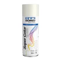 Tinta Spray Branco Brilhante Uso Geral 350ML Tekbond Tinta Spray Branco Brilhante Uso Geral 350ML Tekbond