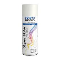 Tinta Spray Branco Fosco Uso Geral 350ML Super Color Tekbond Tinta Spray Branco Fosco Uso Geral 350ML Super Color Tekbond