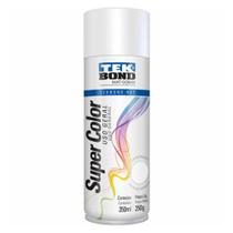 Tinta Spray Branco Fosco Uso Geral 350ml Tek Bond