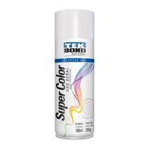 Tinta Spray Branco Gelo Uso Geral 350ML Super Color Tekbond Tinta Spray Branco Gelo Uso Geral 350ML Super Color Tekbond