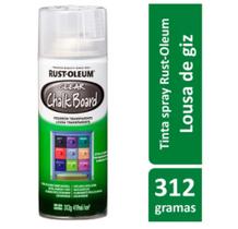 Tinta spray chalkboard transparente 479ml rust oleum