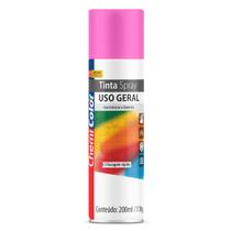 Tinta Spray Chemi Color Rosa 250g Secagem Rapida Moveis Decoração Alta Aderência
