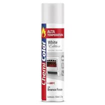 Tinta Spray Chemicolor Alta Temperatura Branco Fosco 350ml